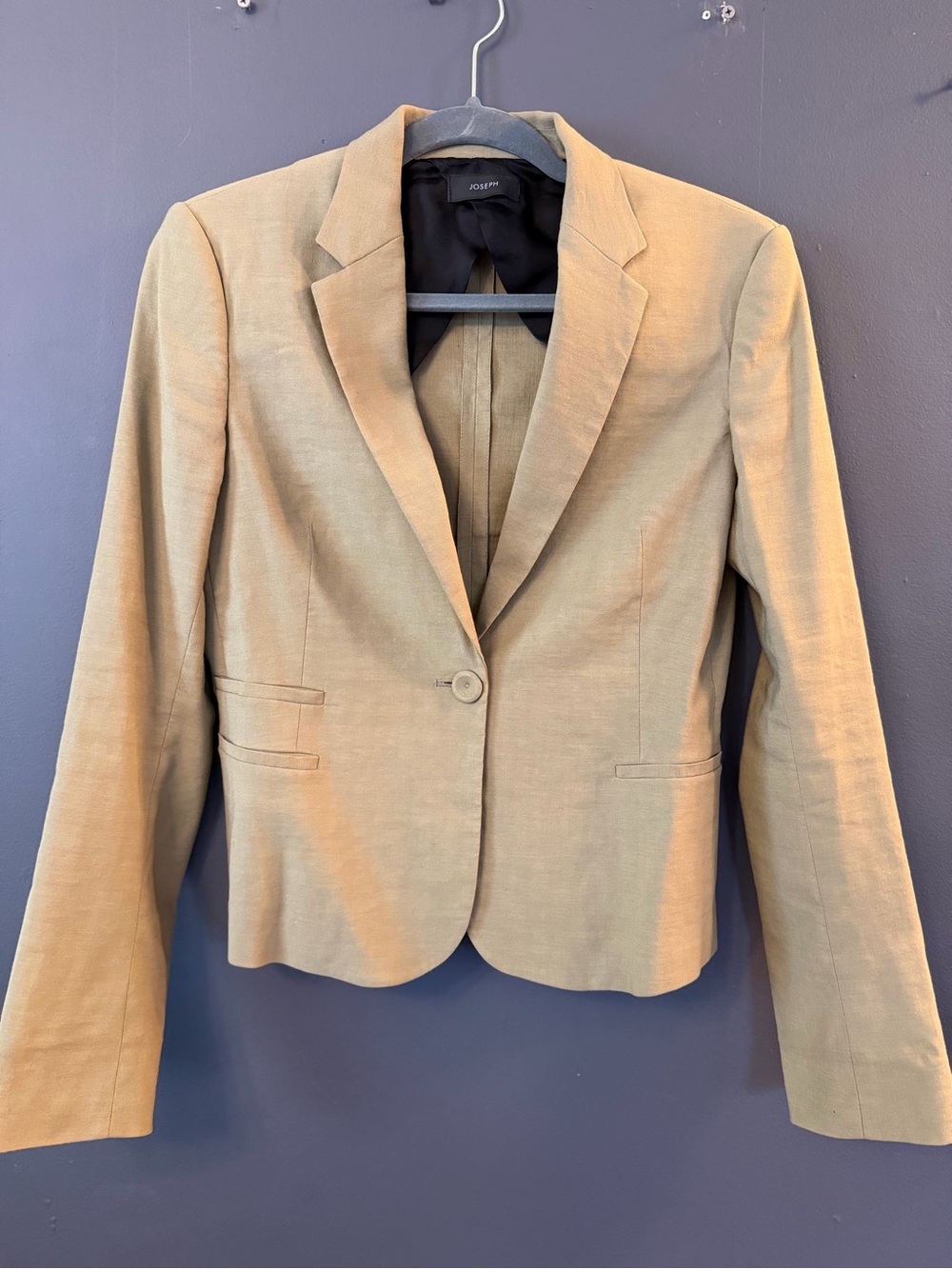 Joseph Women's Camel Single-Button Blazer